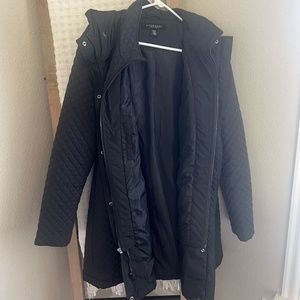 Dark Grey Torrance Dual Layer Puffer Jacket